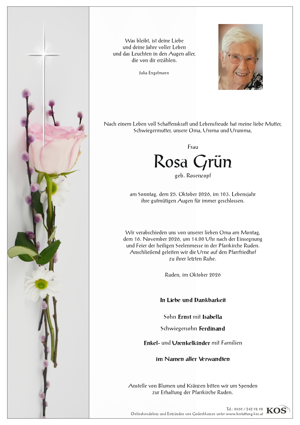 Rosa Grün